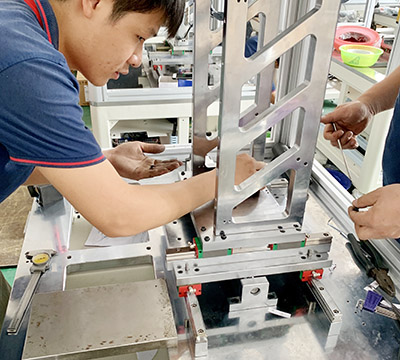 繞線機(jī)設(shè)備嚴(yán)苛質(zhì)檢